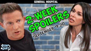 General Hospital 2-Week Spoilers Sept 9-20 Jason’s Dilemma Holly Runs a Death & Anna Missteps #gh