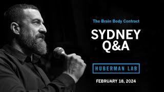 LIVE EVENT Q&A Dr. Andrew Huberman at the ICC Sydney Theatre