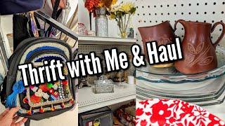 RELAXING GOODWILL THRIFT WITH ME+MY HAUL  THRIFTING IN 2024