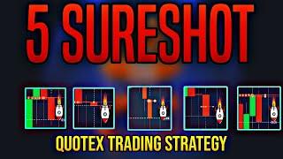 5 Sureshot Trades In Quotex  Quotex Binary Options Trading Strategy  Quotex