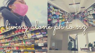 buying everything + settling down + first week in nz  living alone philippines to new zealand