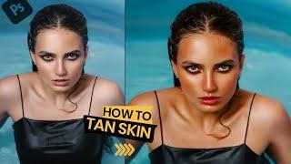 HowTo Get Amazing Bronze Skin Tone in Photoshop  Skin Retouching Tutorial