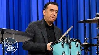 Fred Armisen Recreates Drumming Styles of Different Age Groups  The Tonight Show