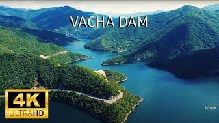 Язовир Въча от дрон - Vacha Dam - 2020 - 4K DRONE VIDEO