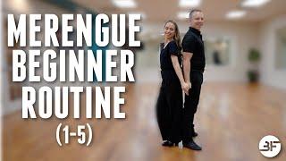 How to Dance Merengue for Beginners  Basic Merengue Steps Patterns 1-5