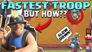 Clash Theory – How is the MINER the FASTEST Troop in ALL OF CLASH?? Faster Underground Vs Above