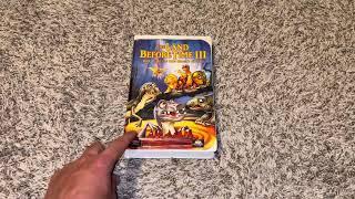 The Land Before Time lll The Time Of The Great Giving 1995 Canadian VHS Overview Version #1