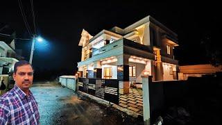 6.4 cent 2600 sq ft 5 bhk villa for sale in Pallikkara near infopark Kakkanad Ernakulam