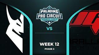 PALADINS Pro Circuit Fatal Ambition vs Parallax Gaming Phase 2 Week 12