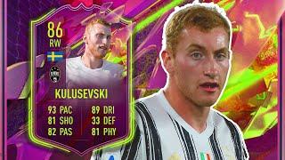 86 KULUSEVSKI REVIEW FIFA 22 RULEBREAKERS KULUSEVSKI PLAYER REVIEW