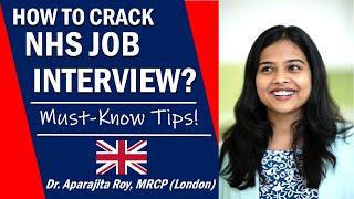 How to crack NHS JOB interview? Preparation tips for NHS interview for Medicine doctors NHS UK jobs