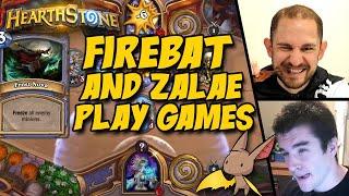 FIREBAT AND ZALAE TOGETHER AGAIN  Hearthstone  Firebat VODs