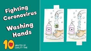 Fighting Coronavirus Crafts - Washing Hands