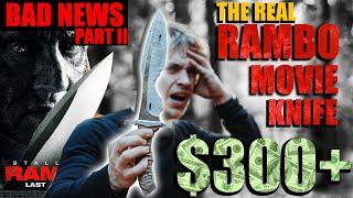 We tried the ORIGINAL Rambo Last Blood Knife Pohlforce MK9 CNC 2