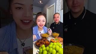 Funny Husband and Wife Yummy Food Eating Challenge 