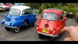 British vs German Isetta Comparison