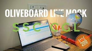 Oliveboard SSC CGL Live Mock  With Solutions  SSC CGL 2024