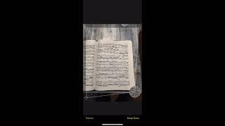 How to Scan Sheet Music-iPhone