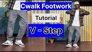 Regular V Step in Cwalk Style  Cwalk #cwalk #jddancetutorial #cwalktutorial #vstep