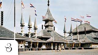 Suasana Pasar Gambir tahun 1934 - Pekan Raya Batavia Jakarta Tempo Dulu