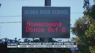 Cherry Creek Schools defend white privilege survey issued to staff