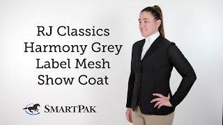 RJ Classics Harmony Grey Label Mesh Show Coat Review