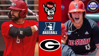#10 NC State vs #7 Georgia  Super Regionals Game 1  2024 College Baseball Highlights