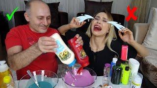 PAUSE SLİME CHALLENGE  Lina Slimemizi Yönetiyor