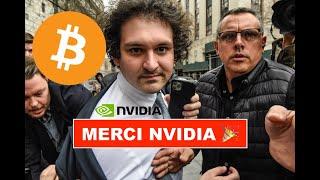 FLASH CRYPTO️ NVIDIA PREVOIT UN CA SUPERIEUR AUX ATTENTES LES MARCHES APPLAUDISSENT 