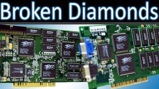 Those are my last two broken 3Dfx Voodoo cards - Lets fix them