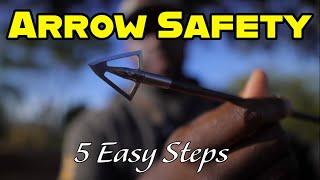 Arrow Inspection - 5 easy steps to prevent SERIOUS INJURY