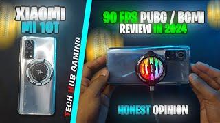 Xiaomi Mi10T PUBGBGMI TEST IN 2024  90 FPS Testing with Recording  Performance Gaming Review