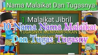 10 Nama Nama Malaikat dan Tugas Tugasnya