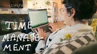 how i manage my time as a student & full time artist 