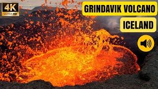 Volcano Rim Is Getting Bigger Iceland Eruption Is Not Decreasing Latest Drone Flight Apr 25 2024