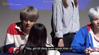 Vietsub Taehyung bảo fan khi có ai để ý hãy nói tên oppa ra