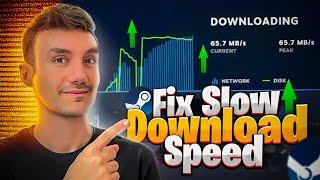 How To Fix Steam Games Slow Download Speed