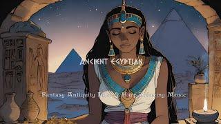 Ancient Egyptian Antiquity Relaxing Sleep Music  Lyra & Harp + Calm Desert Winds Ambience