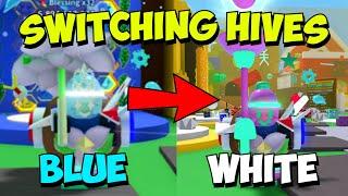 Switching To WHITE HIVE Part 1  Roblox Bee Swarm Simulator