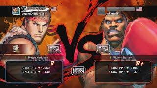 USF4 LegendOfThePass Ryu vs. GnarBlast Boxer Ranked Match