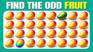 Find the ODD One Out - Fruit Edition  Easy Medium Hard - 30 Ultimate Levels  Quizzer Odin