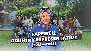 Farewell and Thank You to Rutgers Country Representative Ibu Amala Rahmah