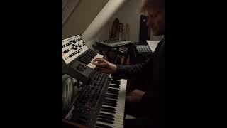 Atmospheric Jam with Prophet Rev2 and Moog Sub Phatty as lead