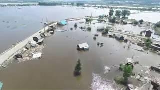 Наводнение Тулун 02.07.2019 1323 федералка открыта стадион Химик район Автостанции
