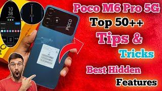 Poco M6 Pro 5g Tips & Tricks  50+ Special Features  AMS Techpoint