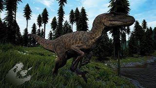 Lets Play The isle Utahraptor Group Life  Utah SafeZone  Try to Survive