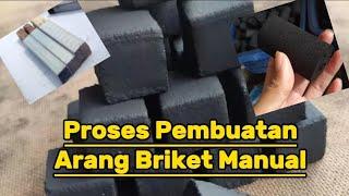 Pembuatan Arang Briket Secara Manual #briket #arangbatok