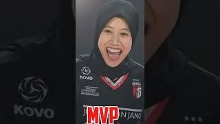 Megawati Hangestri MVP Voli Putri Korsel#Shorts