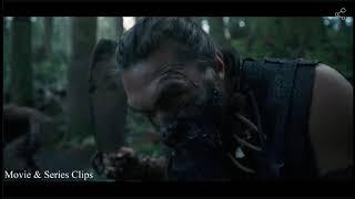 See TV Series S1E1 Epic Opening Battle Scene With The Witch Finders  See  TV Series  Jason Momoa