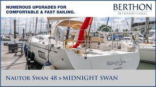 Nautor Swan 48 MIDNIGHT SWAN with Sue Grant - Yacht for Sale - Berthon International